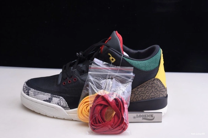 Rep TBkick SE Retro Jordan Air CV3583-003 3 2.0 - Instinct Animal 0804